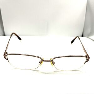Seiko Eyeglasses T3025 Titanium Japan Designer Frames Only Gold 52-18-140